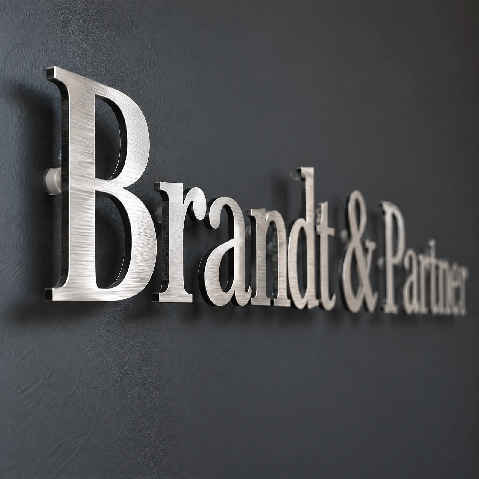 3D-Buchstaben & Logos
